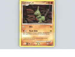 Larvitar 63/100 Common Stormfront Pokemon Near Mint - Image 1