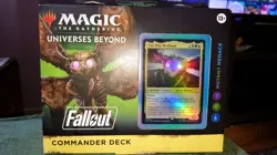 New In Box Fallout Mutant Menace Commander Deck ~ UB: Fallout ~ MTG Mothman Rad - Image 1