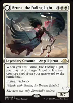 Bruna, the Fading Light -Foil Near Mint MTG Eldritch Moon - Image 1