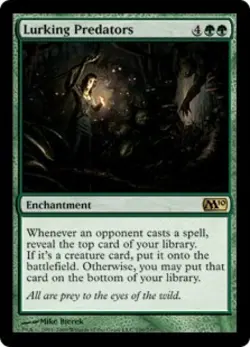 MTG English Lurking Predators NM Normal Magic 2010 Core Set - Image 1