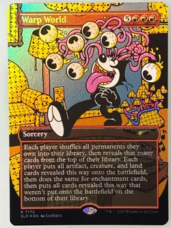 Magic the Gathering - Warp World Foil Secret Lair 7172 - Image 1