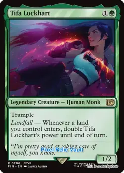 MTG - FIN - 206 - NM - Tifa Lockhart - Magic - Image 1