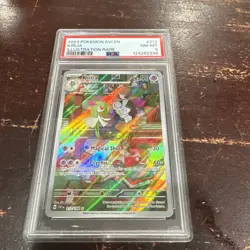 2023 POKEMON SVI EN-SCARLET & VIOLET ILLUSTRATION RARE #212 KIRLIA PSA 8 - Image 1