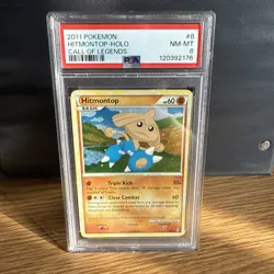 Hitmontop Holo #8 Pokemon Call of Legends 2011 TCG - Image 1
