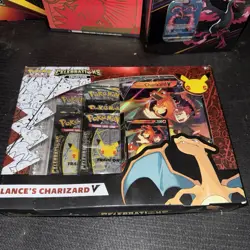 Pokemon Lance's Charizard V 25th Celebrations Collection Box New Sealed - Image 1