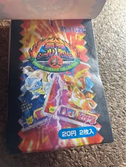 Set 34 Charizard Pokemon Amada Hyper Sticker KAI Vintage Unused Nintendo Japan - Image 4