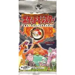 Pokemon Base Set 1 Japanese Booster Pack UNWEIGHED UNSEARCHED 291 Yen variant 4935228961030 - Image 1