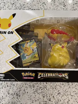 Pokemon 25th Anniversary Celebrations Pikachu VMAX Premium Figure Collection New - Image 4