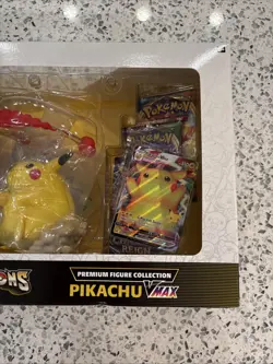 Pokemon 25th Anniversary Celebrations Pikachu VMAX Premium Figure Collection New - Image 5