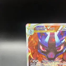 Lucario VSTAR SWSH291 Sword & Shield Crown Zenith Promo Holo Pokemon Card NM ENG - Image 3