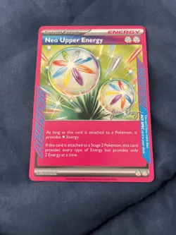 Neo Upper Energy - Temporal Forces 162/162 - ACE SPEC Rare - NM - Pokemon - Image 1