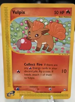 VULPIX 116/147 COMMON AQUAPOLIS 2003 POKEMON COMMON KEIKO FUKUYAMA MP - Image 1