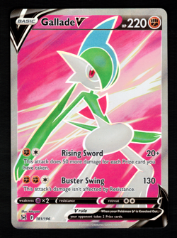 Pokemon TCG Gallade 181/196 Lost Origin Ultra Rare LP - Image 1
