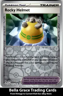 Rocky Helmet #193/198 SV01: Scarlet & Violet Base Pokemon Uncommon Reverse Holo - Image 1