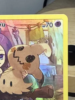 Pokemon Mimikyu TCG Sun & Moon Cosmic Eclipse Holo Card 245/236 Secret Rare - Image 5