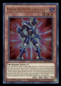 Yugioh Vision HERO Multiply Guy #GFP2-EN056 Ghosts the Past: 2nd Haunting LP - Image 1