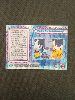The Pokemon: The Movie 2000 (Topps) "Blue Logo" Base Card #49 - Image 4