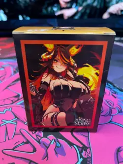 Sinder VCard TCG Elemental 100 Card Sleeves Gamersupps Vtuber Pyro Pup GG - Image 3