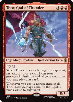 * THOR, God of Thunder * Commander Deck ** MTG - Image 1