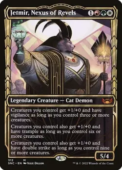 Jetmir, Nexus of Revels - Showcase Streets of New Capenna NM MTG - Image 1