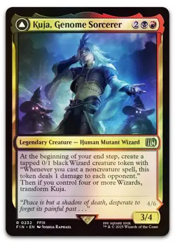 Kuja, Genome Sorcerer #232 (Foil) (NM) Final Fantasy FIN Magic MTG - Image 1