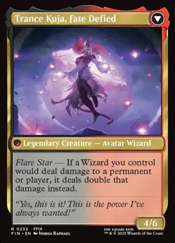 Kuja, Genome Sorcerer #232 (Foil) (NM) Final Fantasy FIN Magic MTG - Image 2