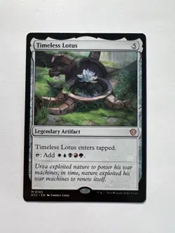 Timeless Lotus - MTG Lorwyn Eclipsed: Commander - NM - Image 1