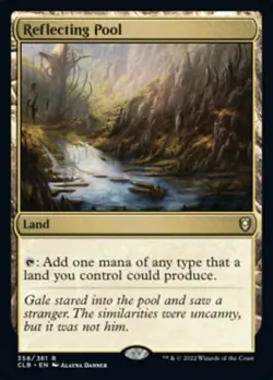 Reflecting Pool [Commander Legends: Battle for Baldur's Gate] Foil Near Mint - Image 1