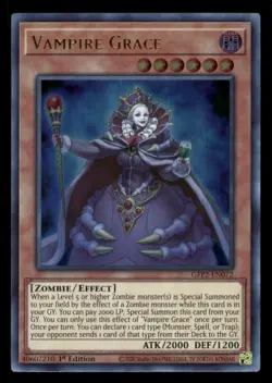 Yugioh Vampire Grace #GFP2-EN072 Ghosts From the Past: The 2nd Haunting LP - Image 1