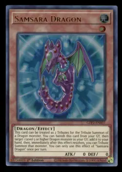 Yugioh Samsara Dragon #GFP2-EN037 Ghosts From the Past: The 2nd Haunting LP - Image 1