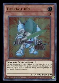 Yugioh Deskbot 001 #GFP2-EN107 Ghosts From the Past: The 2nd Haunting LP - Image 1