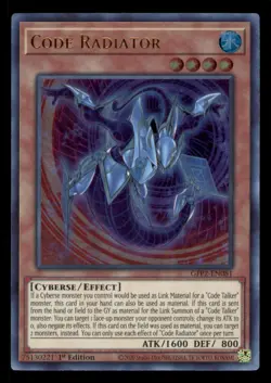 Yugioh Code Radiator #GFP2-EN081 Ghosts From the Past: The 2nd Haunting LP - Image 1