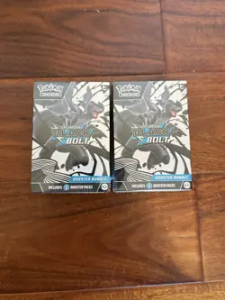 Pokemon TCG Scarlet & Violet Black Bolt Booster Bundle Lot of 2 - HEAVY! - Image 4
