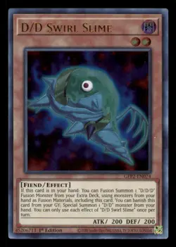 Yugioh D/D Swirl Slime #GFP2-EN074 Ghosts From the Past: The 2nd Haunting LP - Image 1