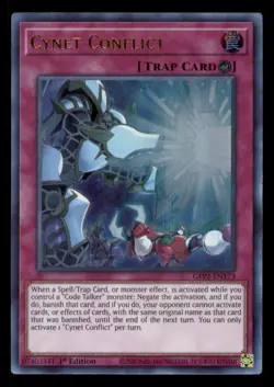 Yugioh Cynet Conflict #GFP2-EN173 Ghosts From the Past: The 2nd Haunting LP - Image 1