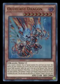 Yugioh Outburst Dragon #GFP2-EN041 Ghosts From the Past: The 2nd Haunting LP - Image 1