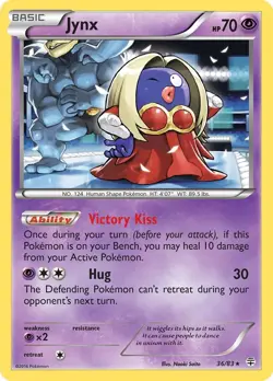 Reverse Holofoil - Jynx - 36/83 / NM / English Pokemon TCG - Image 1