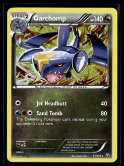 Pokemon TCG Blister Exclusives #091/124 Garchomp Cosmos Holo - Image 1