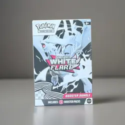 Scarlet & Violet—White Flare Pokemon TCG Booster Bundle 6 Packs English 2025 - Image 1