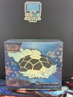 Stellar Crown Pokemon Center Elite Trainer Box ETB - Image 1