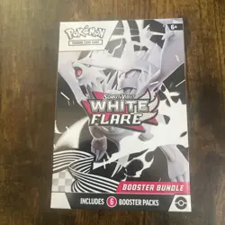White Flare Booster Bundle Pokemon Sealed Brand New - Image 1