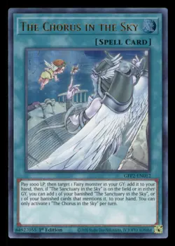 Yugioh The Chorus in the Sky #GFP2-EN012 Ghosts From the Past: 2nd Haunting LP - Image 1