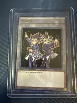 Yugioh - Token: Yugi/Yami CT14-EN007 Limited Edition Ultra Rare NM - Image 1