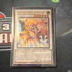 YuGiOh! INFO-EN038 Silvera Wolf Tamer White Forest 1st Edition Ultra Rare NM - Image 1