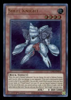 Yugioh Shell Knight #GFP2-EN016 Ghosts From the Past: The 2nd Haunting LP - Image 1