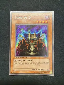 Yu-Gi-Oh Lord of D BPT-004 2002 Collectors Tin Holo MP - Image 1