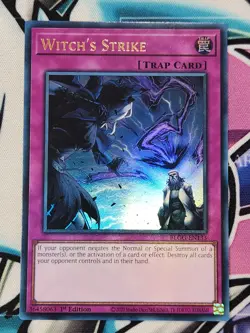 YUGIOH X3 BLGG-EN133 Witch’s Strike Ultra Rare 1ST EDITION PLAYSET - Image 3