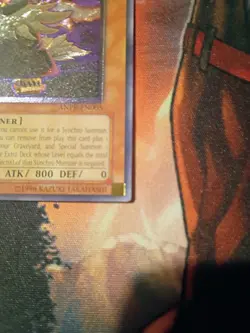 Yugioh Blackwing - Vayu the Emblem of Honor 1st Ed Ultimate Rare ANPR-EN005 LP - Image 3