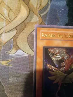 Yugioh Blackwing - Vayu the Emblem of Honor 1st Ed Ultimate Rare ANPR-EN005 LP - Image 5