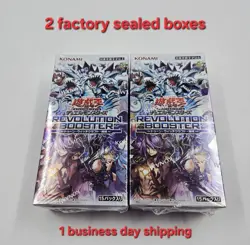Yu-Gi-Oh! Revolution Booster Toon Witchcrafter Unchained 2 booster boxes JP - Image 1